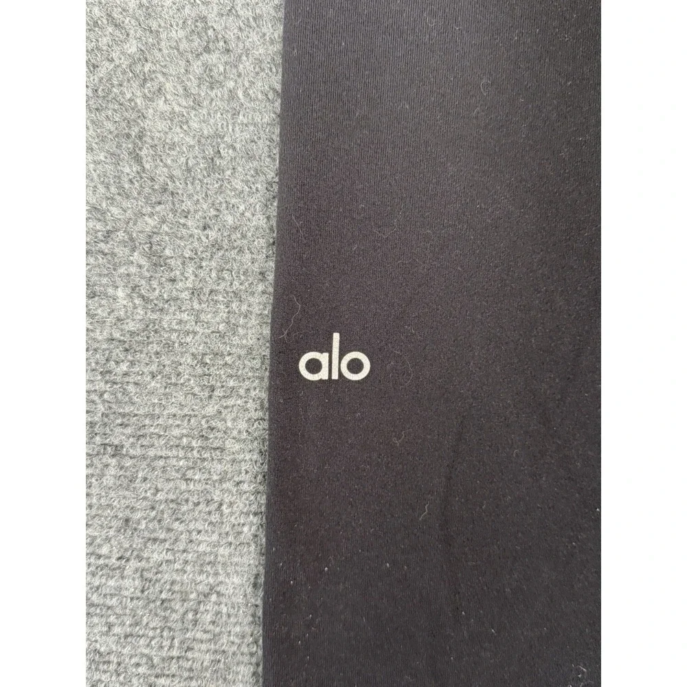 Alo Yoga High Rise 7/8 Leggings Black Womens Medium Yoga Athletic Pants